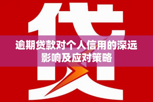 泉州逾期贷款对个人信用的深远影响及应对策略