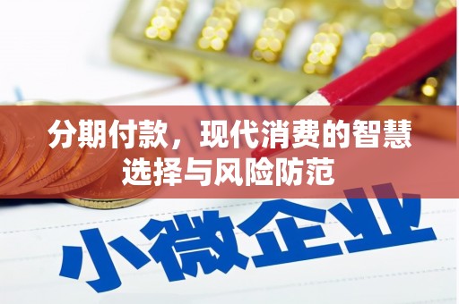 泉州分期付款，现代消费的智慧选择与风险防范