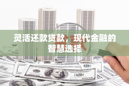 泉州灵活还款贷款，现代金融的智慧选择
