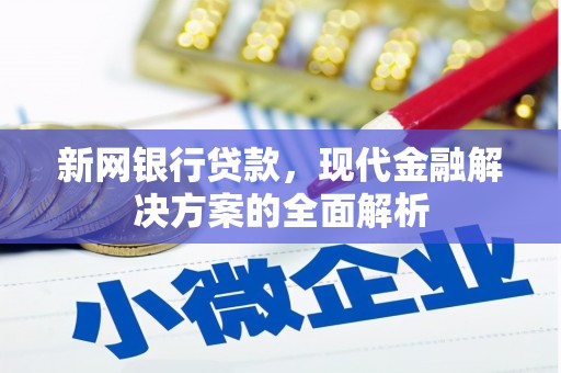 泉州新网银行贷款，现代金融解决方案的全面解析