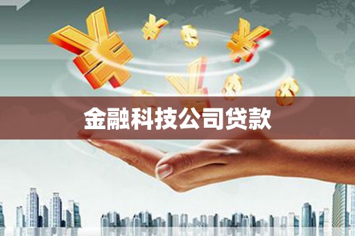 泉州金融科技公司贷款