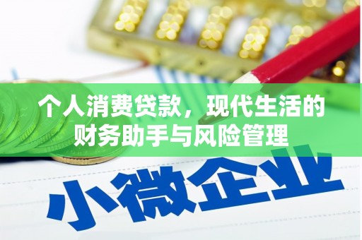 泉州个人消费贷款，现代生活的财务助手与风险管理