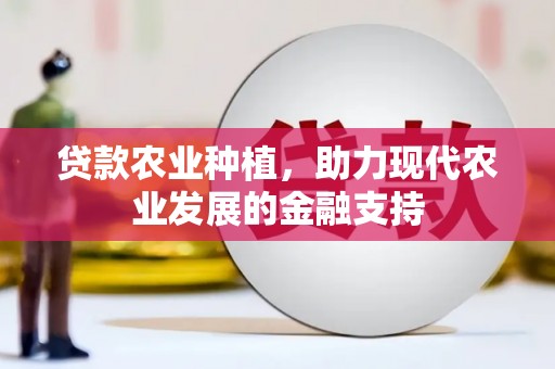 泉州贷款农业种植，助力现代农业发展的金融支持